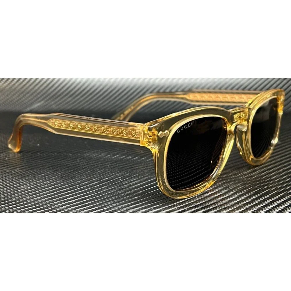 Gucci Transparent Men's 49mm Sunglasses New!
